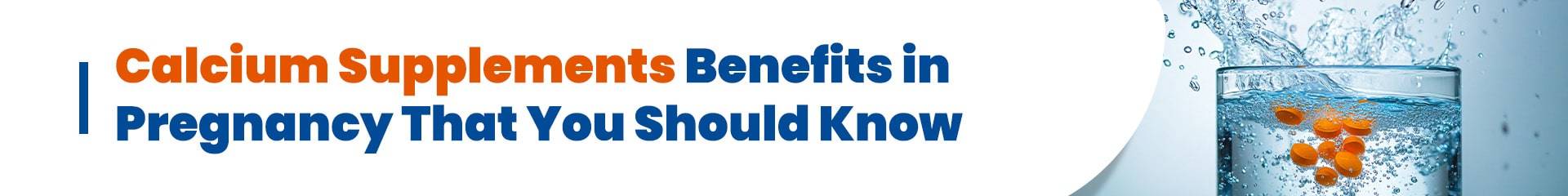 Calcium Benefits in Pregnancy