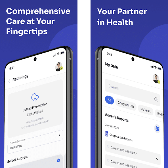 Chughtai Lab Mobile App