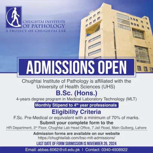 BSc Mlt Admissions